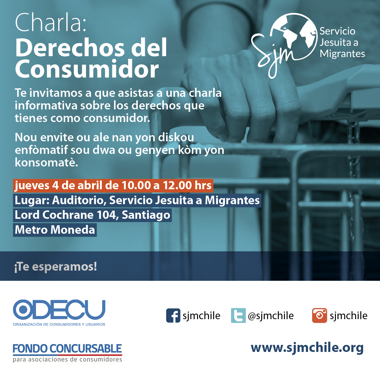 CHARLA CONSUMIDORES ABRIL 2019